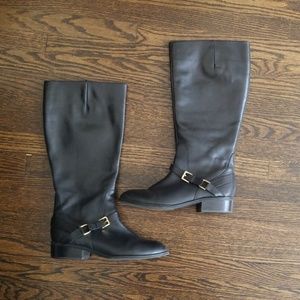 Ralph Lauren Black Riding Boots - Size 9.5